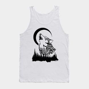 Howling At The Moon Tank Top